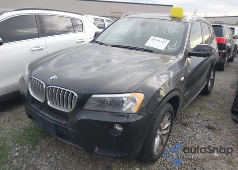 2014 BMW X3 xDrive28I z USA, uszkodzony, nr VIN 5UXWX9C56E0D31871